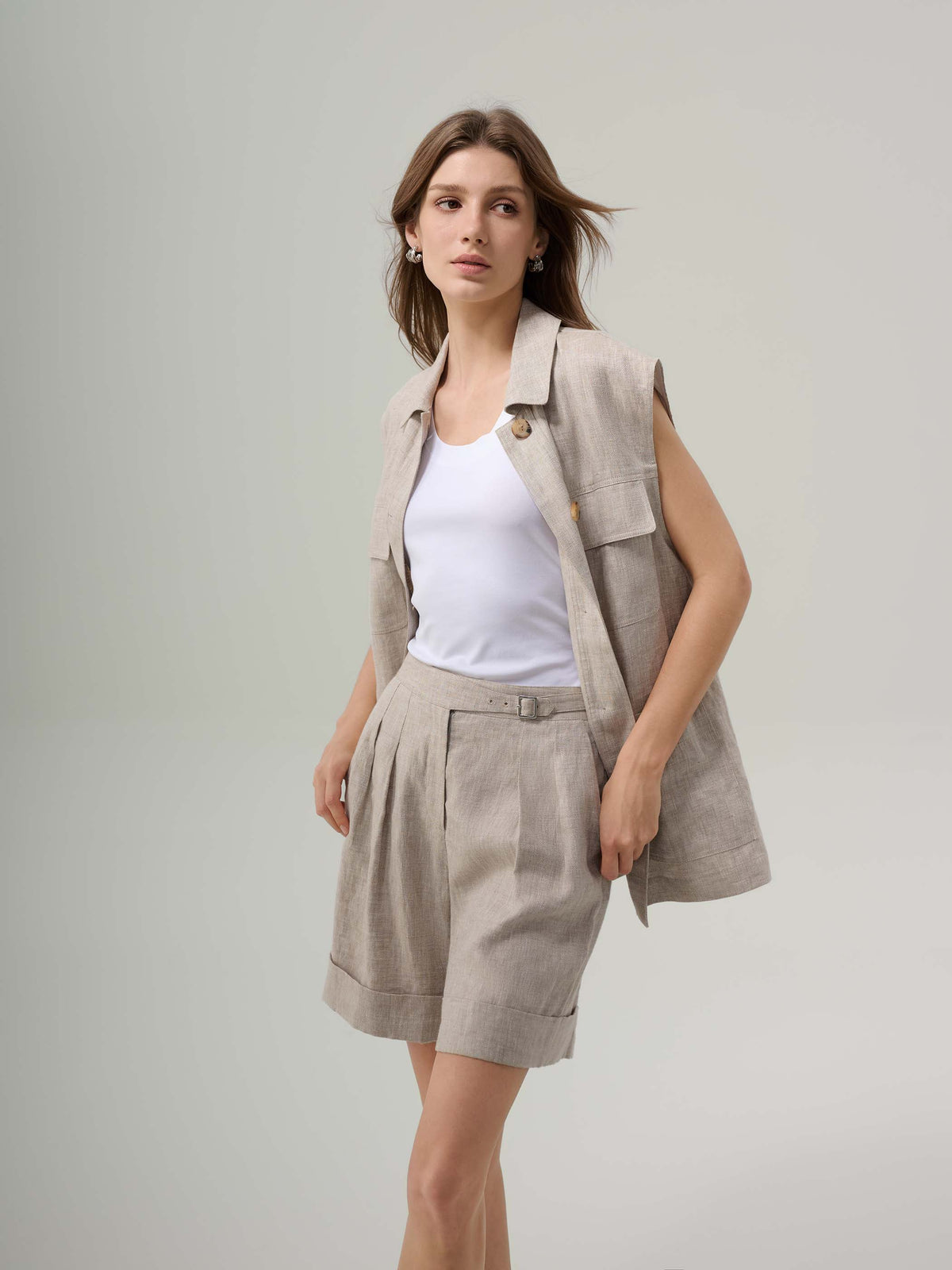 Harper Linen Shorts
