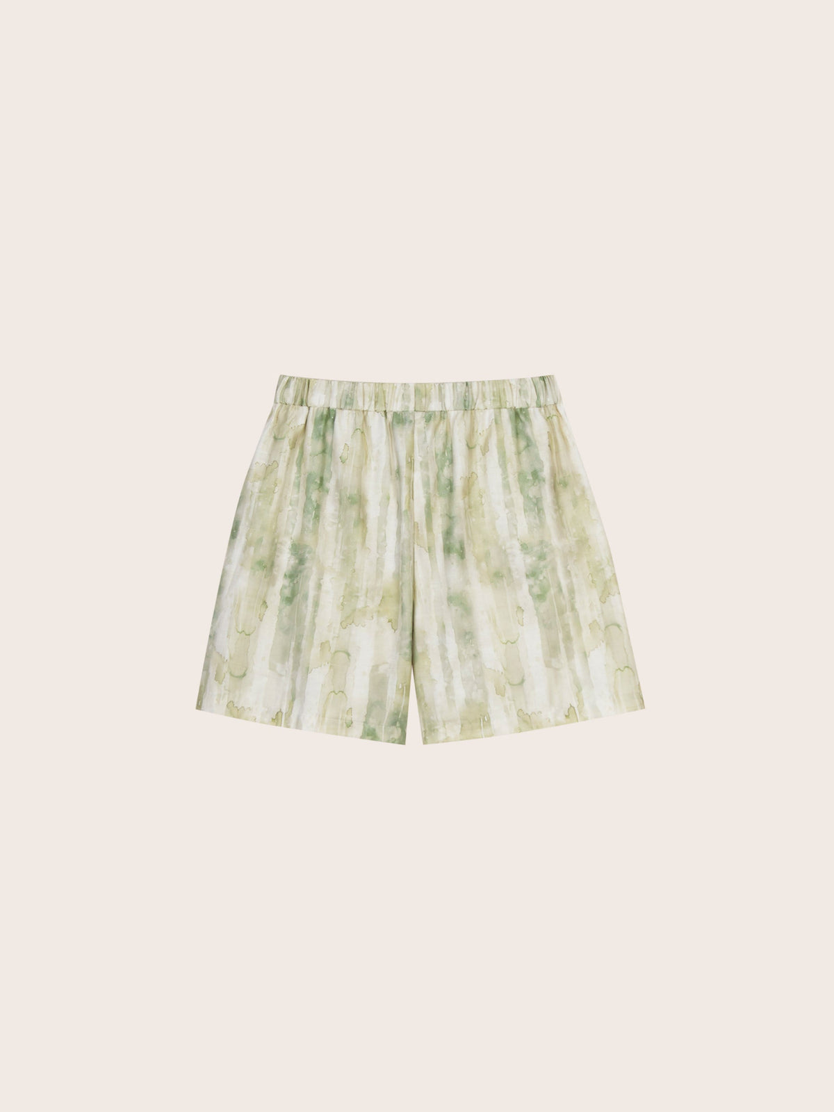 Riley Agave Green High Waisted Shorts