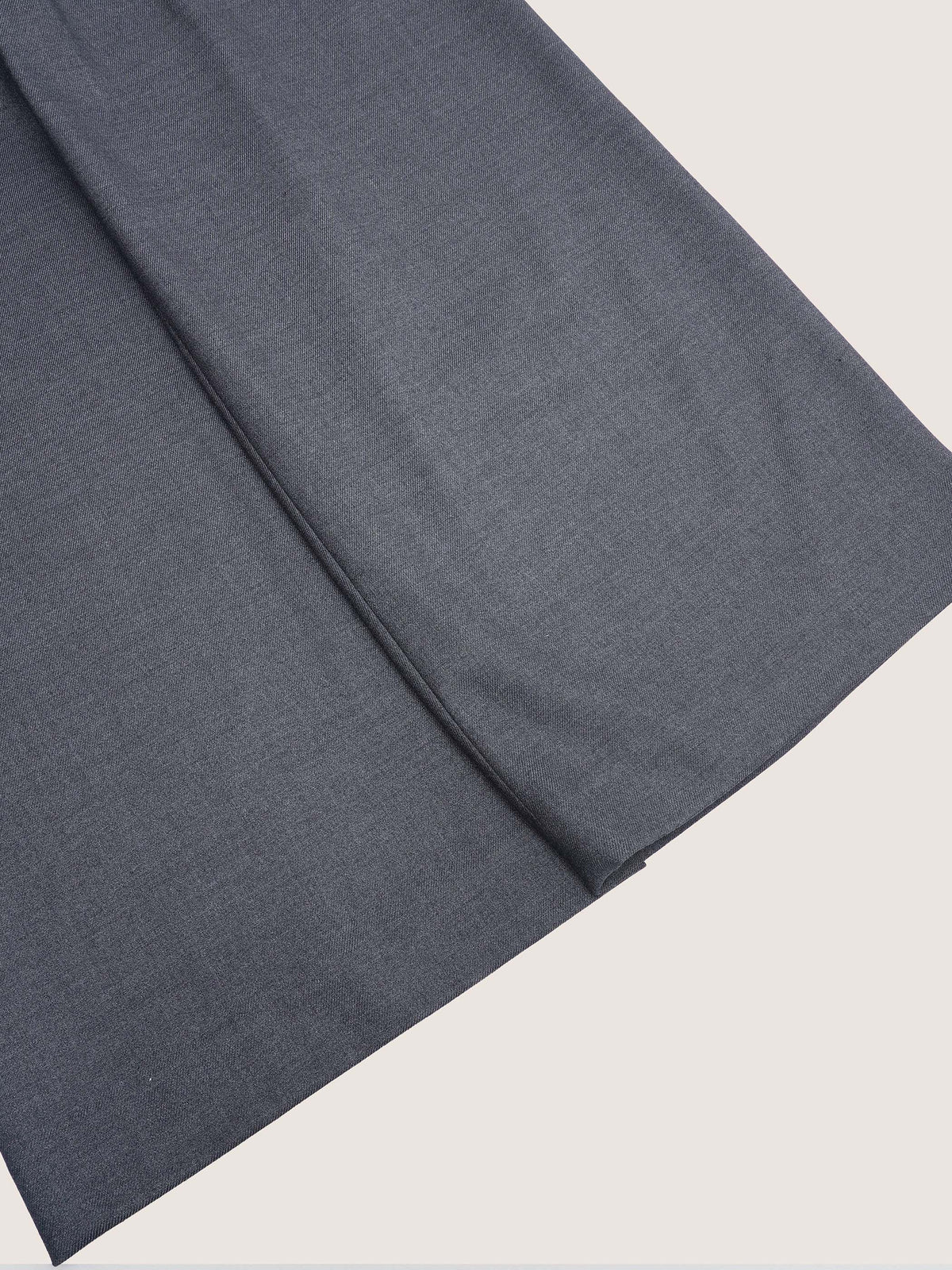 Amira Wool Asymmetrical Pleated Trousers