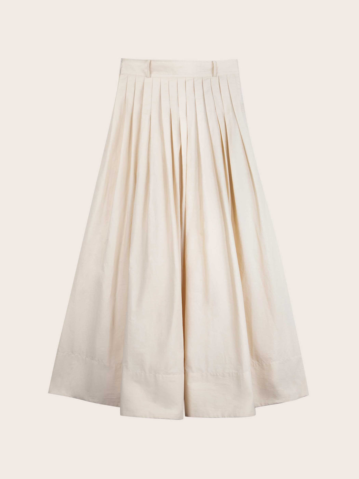 Sunny Cotton Midi Skirt