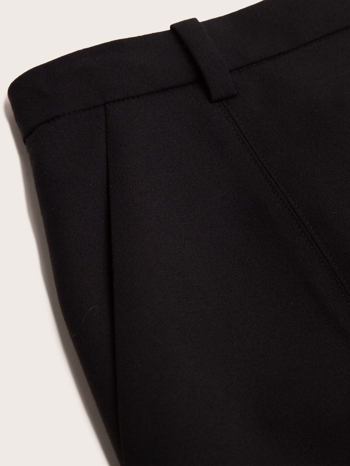 Arden Tailored Wool Skirt