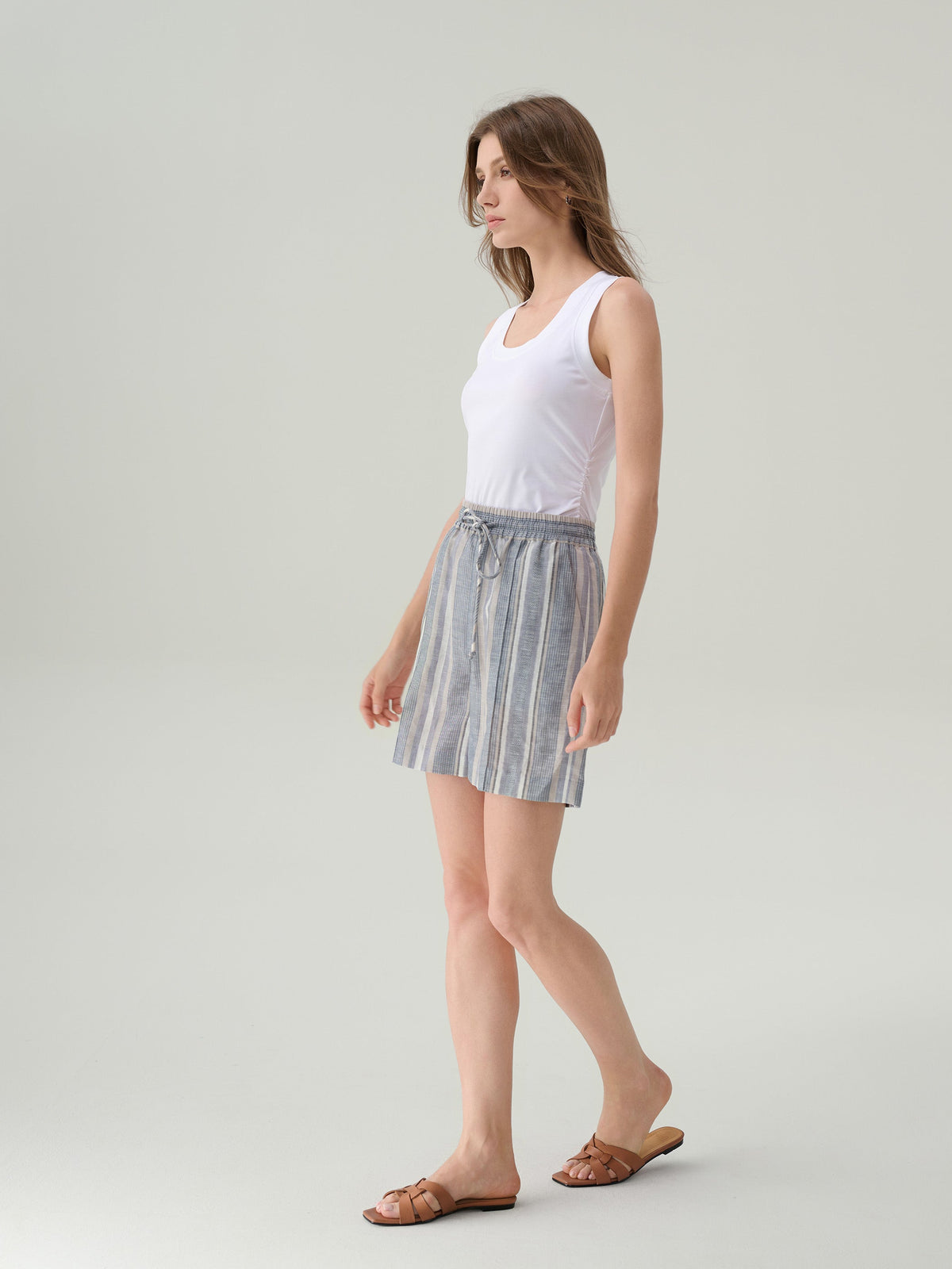 Mae White Tank Top