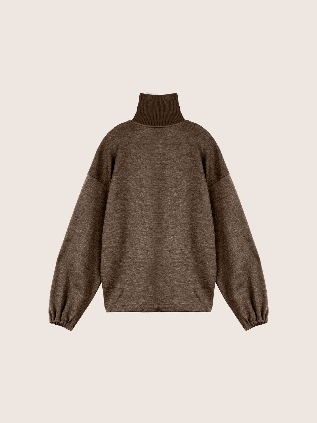 Reina Merino Wool Quarter-Zip Pullover