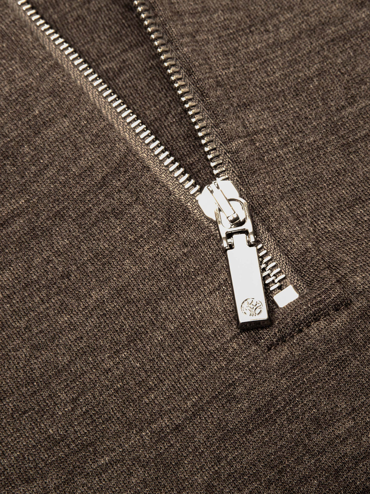 Reina Merino Wool Quarter-Zip Pullover